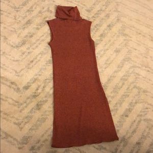 Turtle Neck Sweater Dress